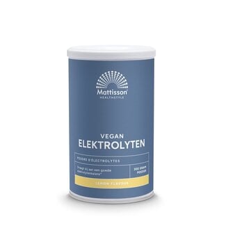 Mattisson Mattisson Elektrolyten poeder lemon 300 Gram