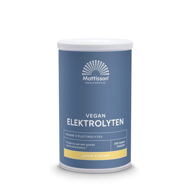 Mattisson Elektrolyten poeder lemon 300 Gram