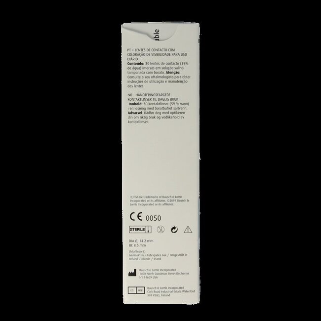 Bausch & Lomb Daglenzen -6.50 30 Stuks