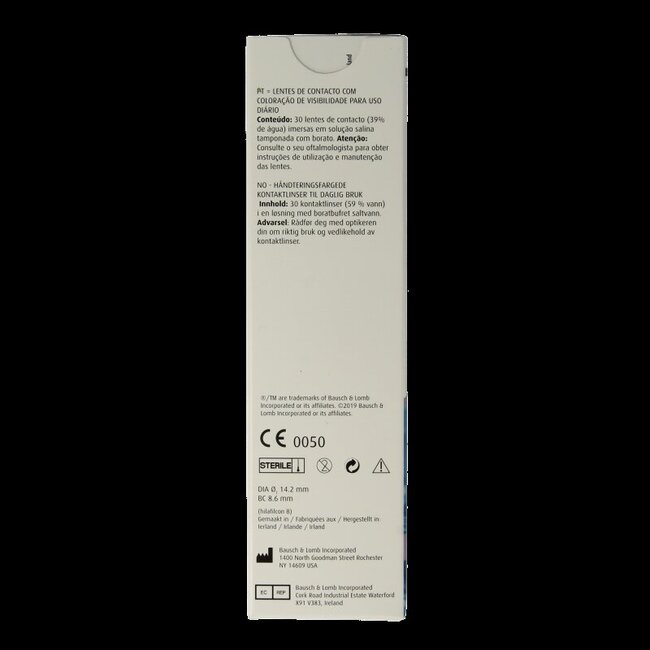 Lentilles journalières OTC Medical -2,00 30 pièces