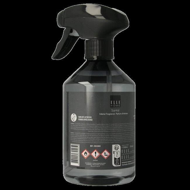 Spray d'intérieur Elle Home Santal 500 ml