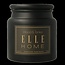 Bougie parfumée en pot Elle Home Bois et Tonka 350 g
