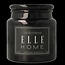 Bougie parfumée en pot Elle Home Vanille intense 350 g