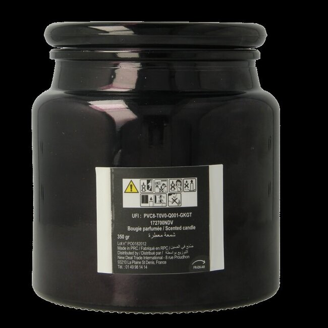 Elle Home Vanilla intense candle jar 350 Gram