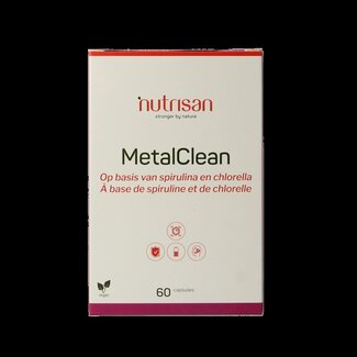 Nutrisan Nutrisan Metalclean 60 Vegetarische capsules