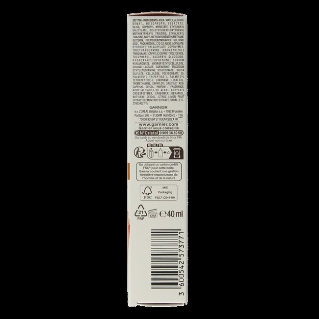 Ambre Solaire Fluide vitamine C super UV SPF50+ 40 ml