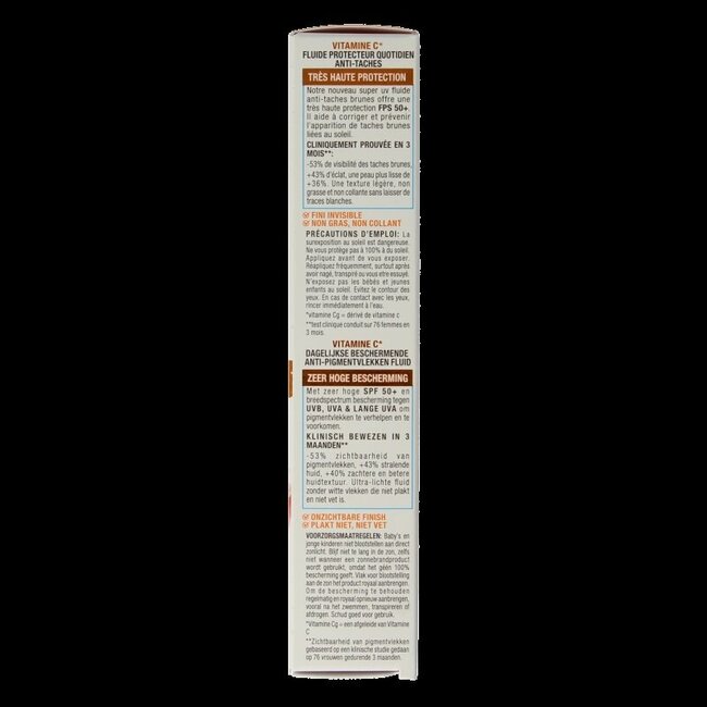 Ambre Solaire Fluide vitamine C super UV SPF50+ 40 ml