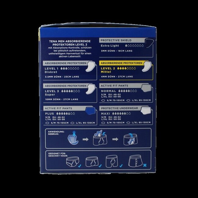 Tena Men active fit L2 12 Stuks