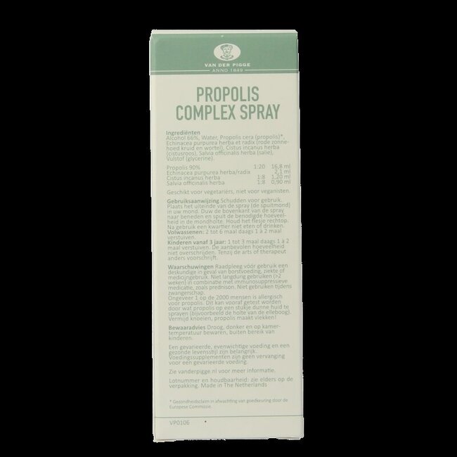 van der Pigge Propolis complexe spray 30 ml