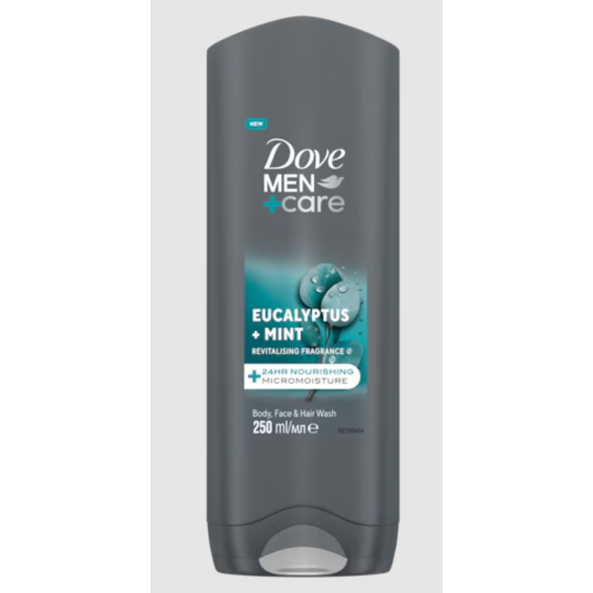 Shower men + care  eucalyptus & mint 250 Milliliter