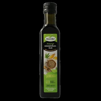 Bountiful Bountiful Hennepzaadolie omega 3-6-9 bio 250 Milliliter