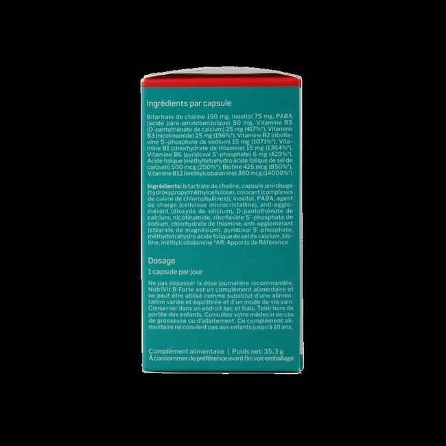 Nutrisan Nutrivit B forte 60 gélules