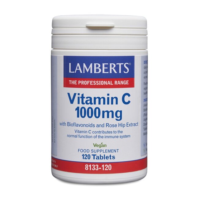 Lamberts Vitamine C 1000mg & bioflavonoiden 120 Tabletten