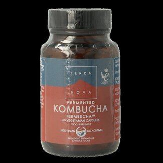 Terranova Terranova Fermented kombucha 50 Vegetarische capsules