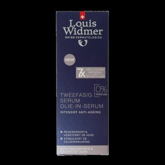 Louis Widmer Tweefasig serum olie-in serum zonder parfum 35 Milliliter