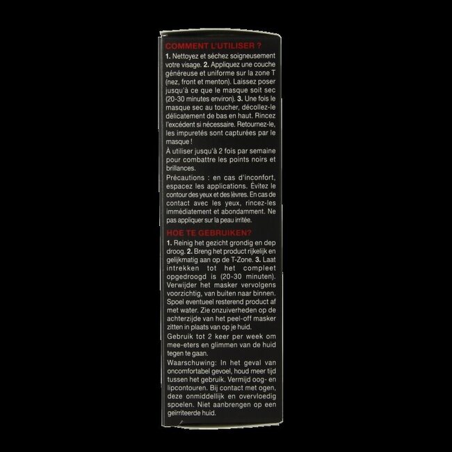 Garnier Pure Active masque peel-off au charbon 50 ml