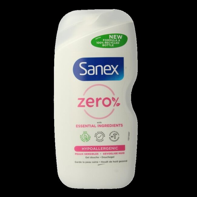 Douche zero% sensitive skin 400 Milliliter