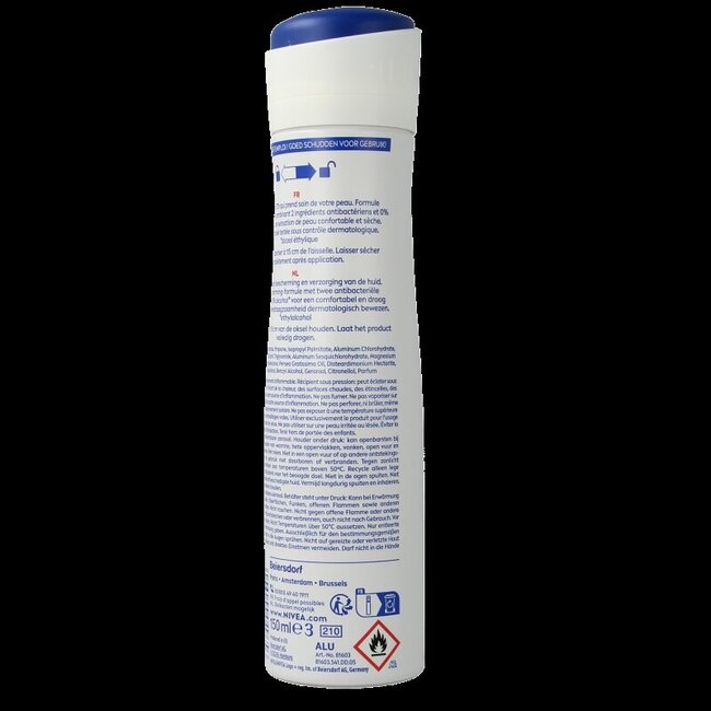 Nivea Deospray dry comfort 150 Milliliter
