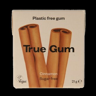 True Gum True Gum Cannelle sans sucre 21 g