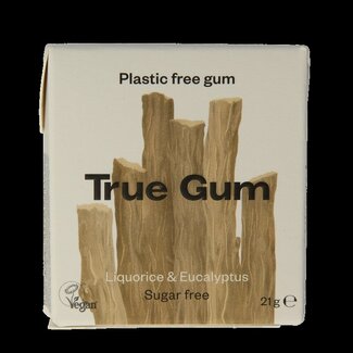 True Gum True Gum Liquorice eucalyptus 21 Gram