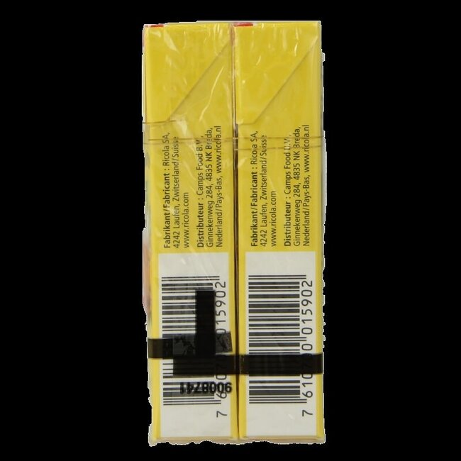 Ricola Citroen munt suikervrij duopak 100 Gram