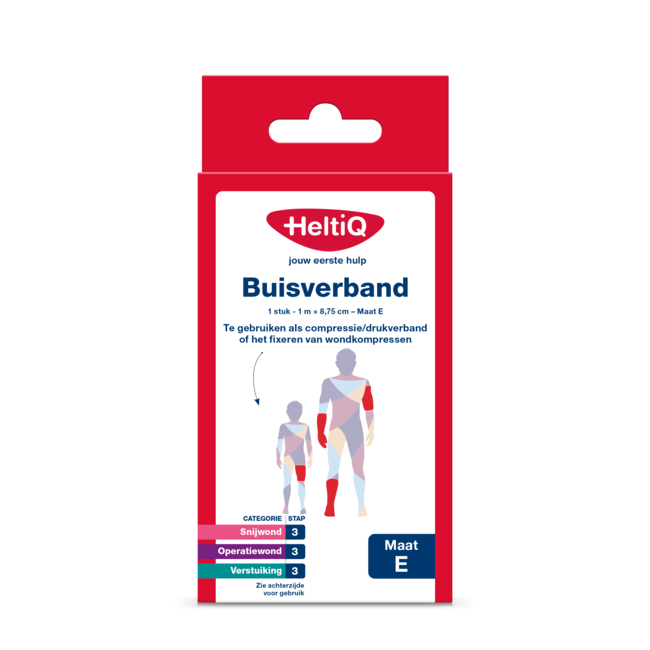 Buisverband 1m x 8.75cm maat E 1 Stuks