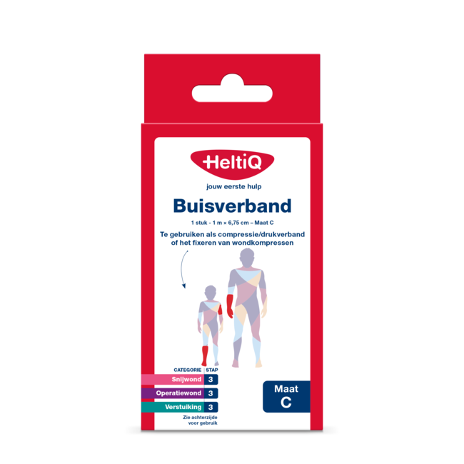 Buisverband 1m x 6.75cm maat C 1 Stuks
