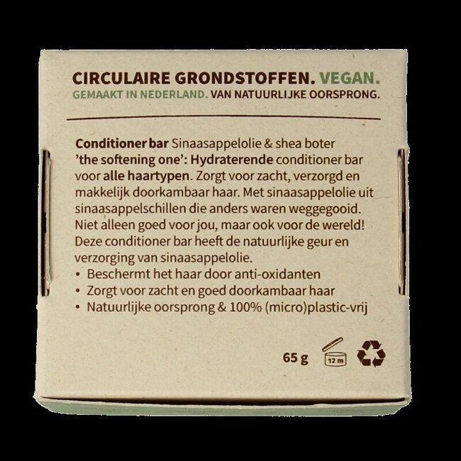 Unwaste Après-shampooing solide - the softening one 1 pièce