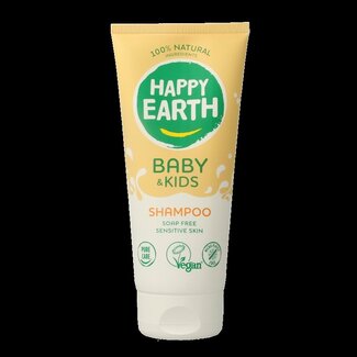 Happy Earth Happy Earth Shampoo voor baby & kids 200 Milliliter