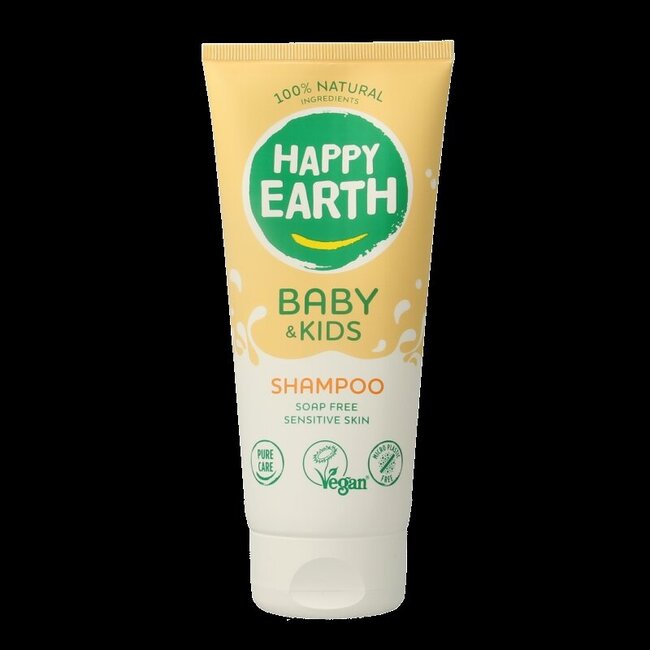 Happy Earth Shampoo voor baby & kids 200 Milliliter
