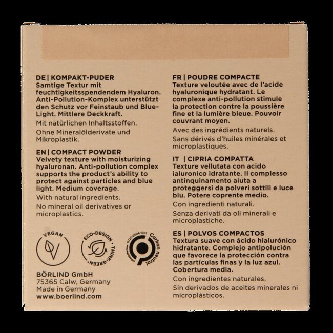 Borlind Poudre compacte light 9 g