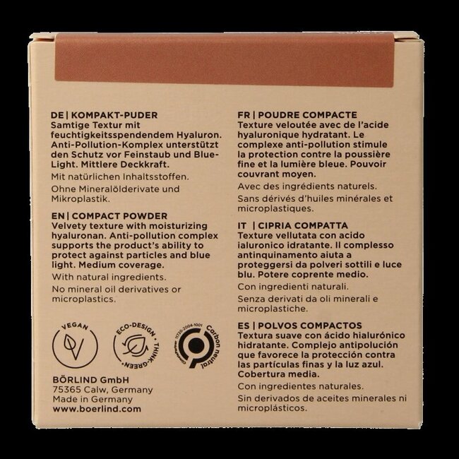 Borlind Poudre compacte amande 9 g