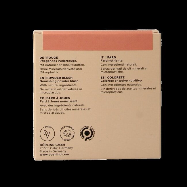 Borlind Blush poudre glowy peach 5 g