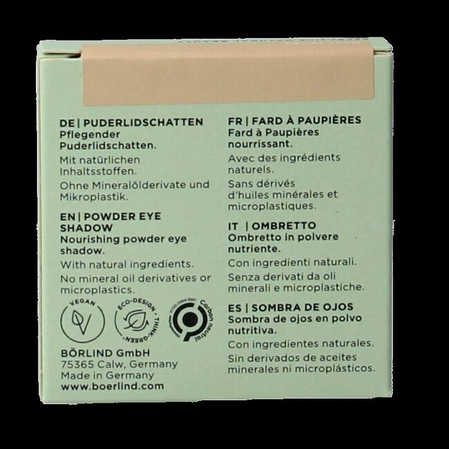 Borlind Ombre à paupières poudre mat ivory 1 pièce