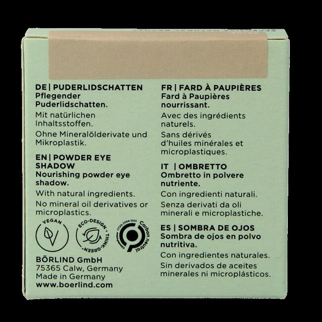 Borlind Fard à paupières poudre beige 1 pièce