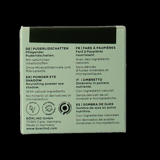 Borlind Ombre à paupières poudre vert foncé 1 pièce