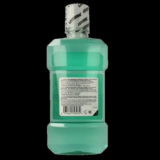 Listerine Mondwater clean & fresh 500 Milliliter