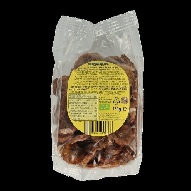 Horizon Bananenschijfjes bio 150 Gram