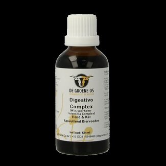 Groene Os Digestivo complex hond/kat 50 Milliliter