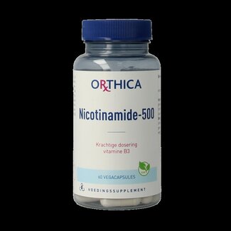 Orthica Orthica Nicotinamide 500 60 Gélules Végétales
