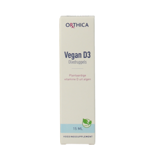 Orthica Orthica Vegan D3 gouttes d'huile 15 Millilitres