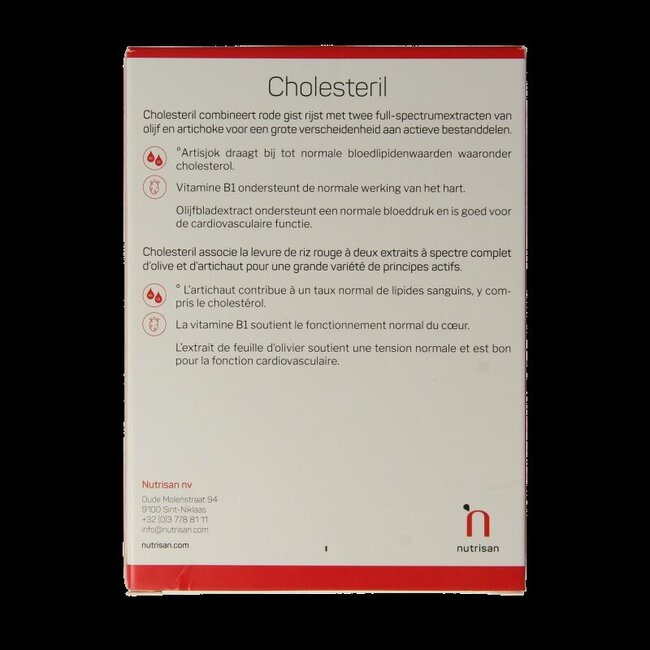 Nutrisan Cholesteril 120 comprimés