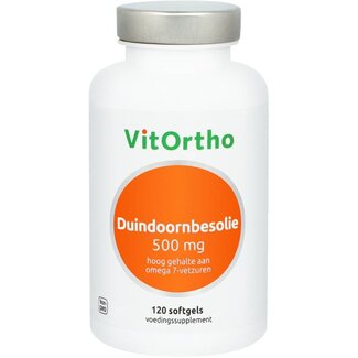 VitOrtho VitOrtho Duindoornbesolie 500mg 120 Softgels