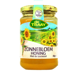 Traay Traay Zonnebloem honing 350 Gram