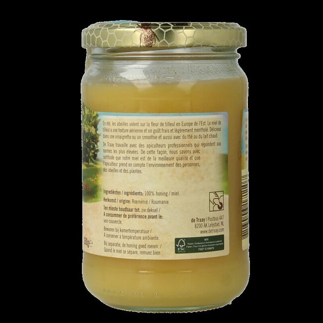 Traay Linde honing creme 350 Gram