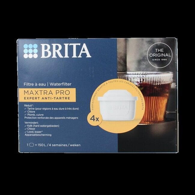 Waterfilterpatroon maxtra pro kalk expert 4 pack 4 Stuks