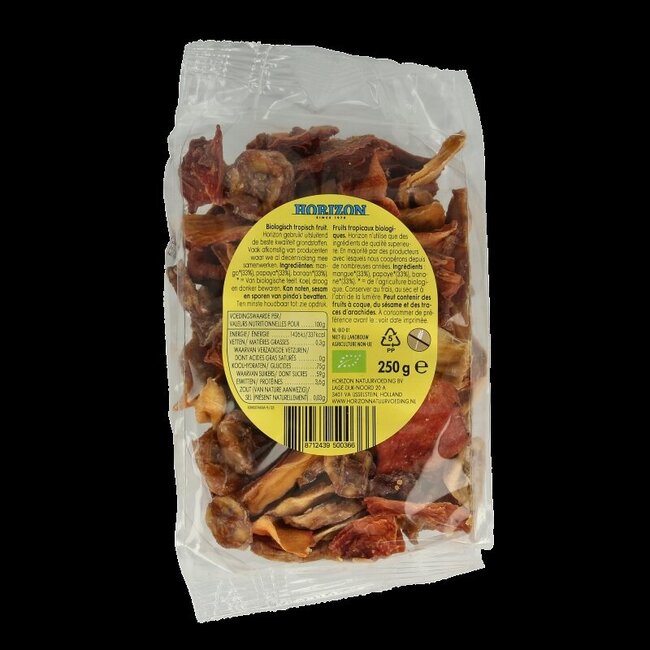Horizon Tropisch fruit bio 250 Gram