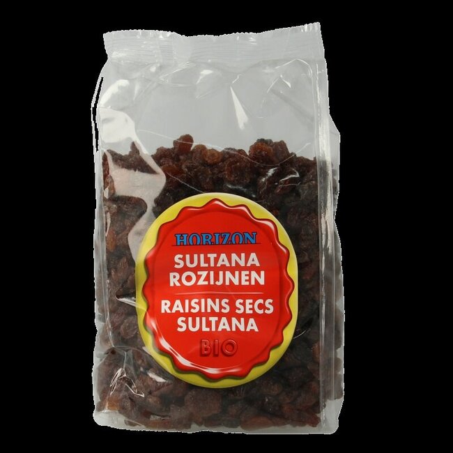 Horizon Rozijnen sultana bio 500 Gram