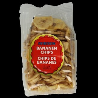 Horizon Horizon Chips de banane bio 125 grammes