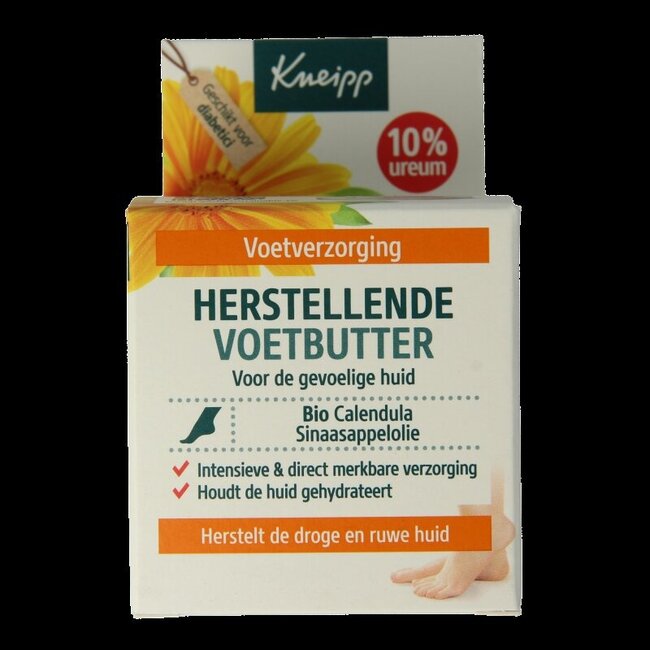 Foot care voetbutter calendula sinaasappelolie 100 Milliliter